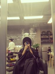 -INS羽毛接发·巴黎画染