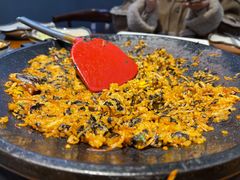 铁板炒饭-红辣椒八爪鱼特色韩国料理