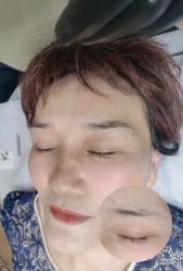 -西施无菌半永久纹绣眉眼影唇轻增发纹发际线