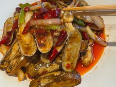 辣炒蛏子-辣尚瘾·烤鱼·新川菜(交大直营店)