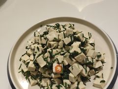沙葱拌豆腐-宁夏国强手抓羊肉·清真菜(未央路凤三店)
