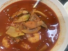 海鲜辣汤饭-桃园中华料理炸酱面(燕儿岛路店)