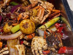 招牌香辣蟹-休记光头香辣蟹干锅店(衣冠庙店)