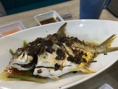 拍蒜豉汁蒸鲳鱼-黄金烧味(新禧大楼店)