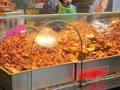 面包甜点陈列柜-老黄记手撕烤兔(玉林街店)