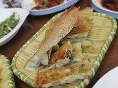 猪肉三鲜锅贴-锅贴王海鲜小馆