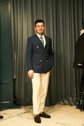 -怒马会 全麻衬西装高级定制