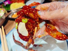 韩式辣酱蟹-明洞阿姨·韩式酱蟹烤肉·创意料理(三元桥店)