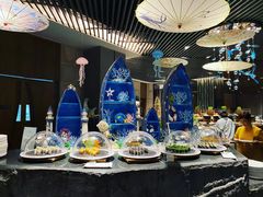 大堂-海棠湾洲际-涛·海底餐厅·美人鱼·自助餐·海底隧道