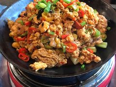干锅鱼杂-湘肠香火锅店(团结湖店)