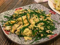 沙葱炒鸡蛋-格日勒阿妈蒙古厨房(大召店)