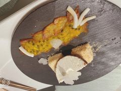 椰子&nbsp;百香果甜品-筑艺咖啡