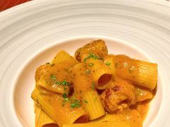 辣味茄汁肉丸子短管面-杭州西子湖四季酒店-WL BISTRO西湖餐厅(灵隐路店)