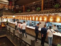 自助取餐区-一楼食业·美食人家