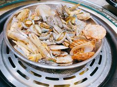 海鲜拼盘-船梆煮•蒸汽海鲜·炉火烤肉(五四广场店)