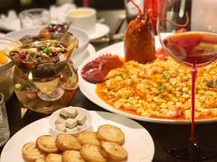 鹅肝酱葱油饼-甄御•海鲜新青岛菜(麦岛店)