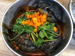 油泼辣子臭豆腐-自黑豆夫·臭豆腐夹馍(四海唐人街店)