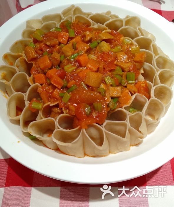 西贝莜面村(光谷世界城店)西红柿浇汁莜面图片 - 第1张