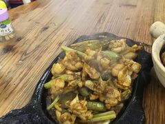 铁板田鸡-顺发饭店