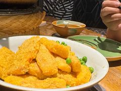 咸蛋黄南瓜-吃饭皇帝大土家民族菜(正大广场店)