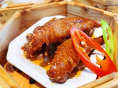巴扎金酱蒜香蒸凤爪-巴扎美食·新疆菜·西域歌舞表演餐厅(新疆大厦店)