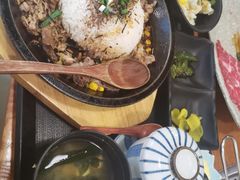 和风牛肉铁板拌饭-匠太烧肉台日料理餐酒馆(三林店)
