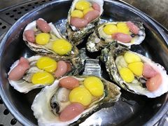 鸡子十生蚝十鹌鹑蛋-飞尝蚝·顺德菜·鱼生(顺德总店)