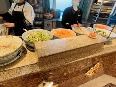 自助取餐区-磨沟沿老字号牛肉面·清真(金港城店)
