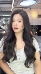 点击看大图 -藤野造型烫发染发