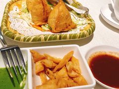 蔬菜咖喱角VegSamosa-恒河传奇印度餐厅GANGES