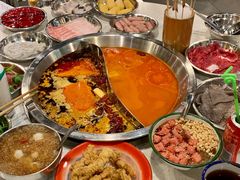 番茄鸳鸯锅-老成都市井火锅阿泥頭火锅公司(海宁长安佳源中心广场店)