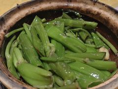 澳门虾酱啫通菜梗-天宝食坊·啫啫煲大排档(西华路店)