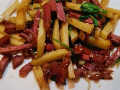 土豆条煸牛肉-德居源