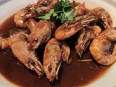经典油爆虾-日出青木·杭帮菜名店