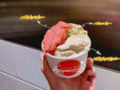 草莓大黄-DIP in GELATO(富民路店)