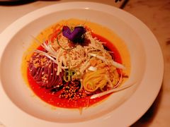 三色鸡丝凉面-绿茶餐厅(华信Mall店)