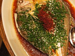 葱油蒸大黄鱼-湖滨28中餐厅·西湖宴·杭州君悦酒店