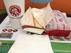 套餐-百富烤霸 烤鸡汉堡(美美店)