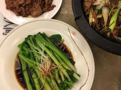 白灼芥蓝-烤肉宛饭庄(北新桥店)