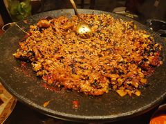 铁板蟹子炒饭-春熙台韩国料理·章鱼肥牛(西丽店)