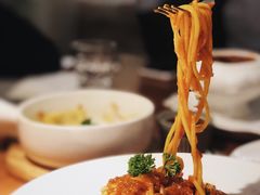 番茄肉酱意面-秀儿家の小确幸花园西餐厅
