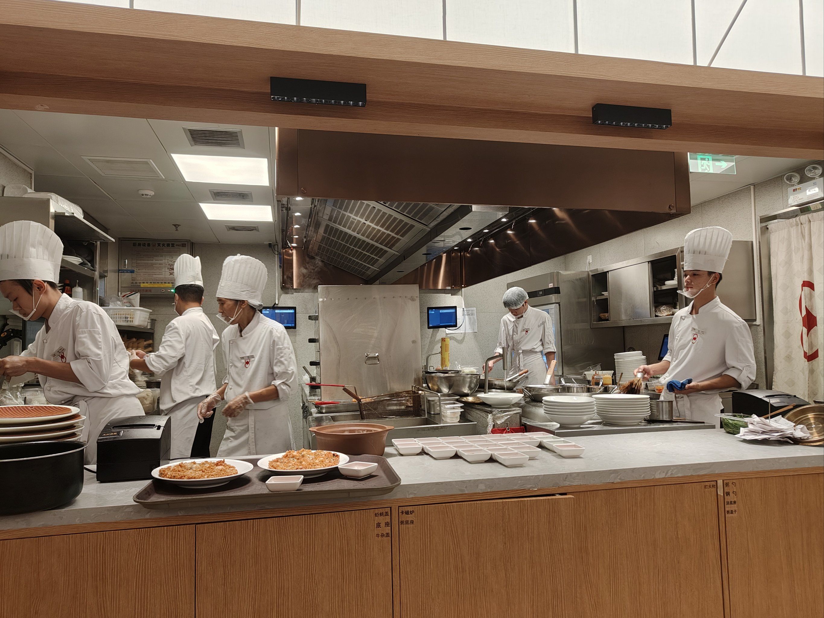 开放厨房的生活味