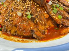 蒜香牛舌-清雅轩·清真菜·春饼•烤鸭(滑翔店)