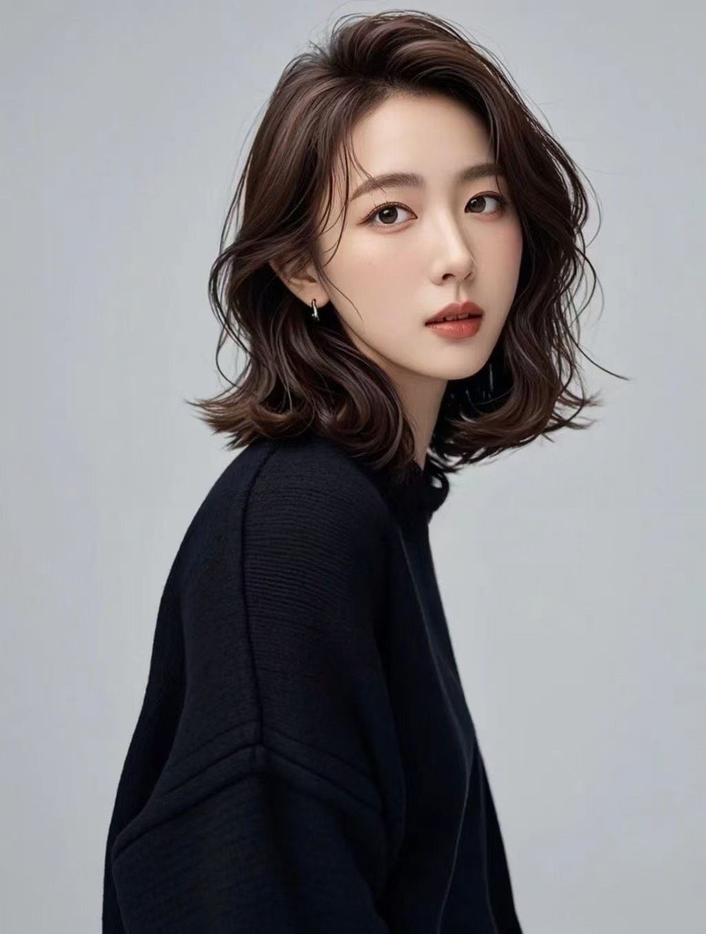锁骨发烫发 #女士发型 #气质发型 温婉动人显气质的一款发型