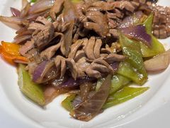 爆炒腰花-手拉手美食(清河路店)
