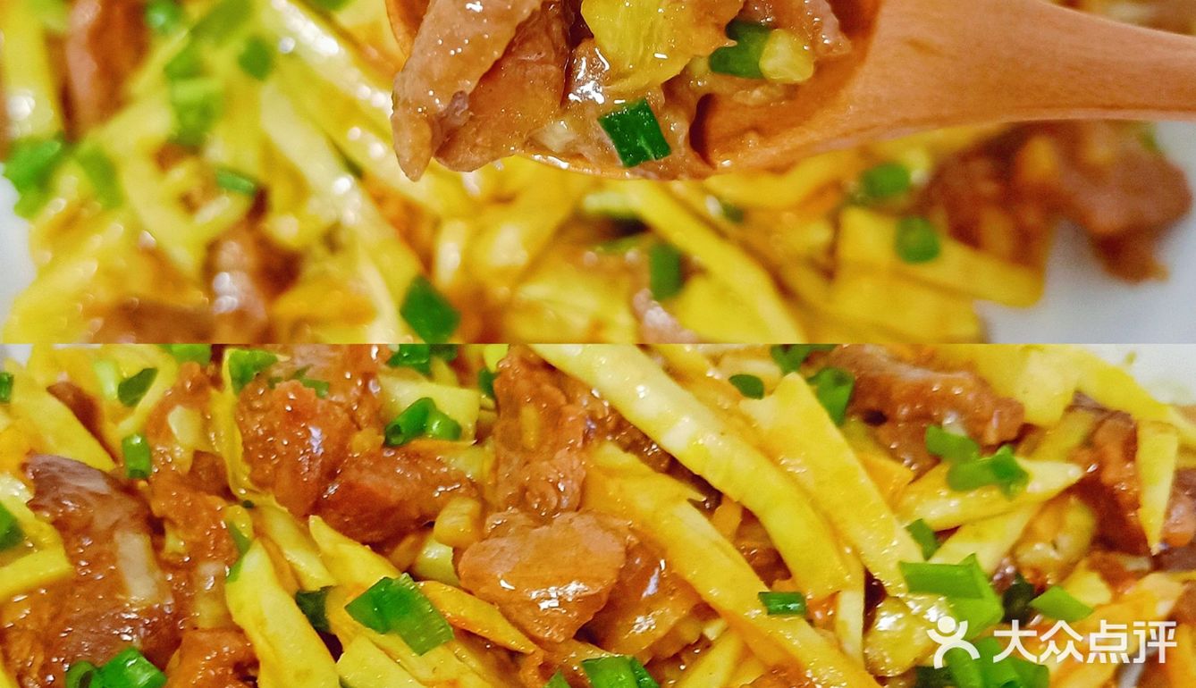 ㊙️家常下饭菜，牛肉炒笋丝，鲜香嫩滑！