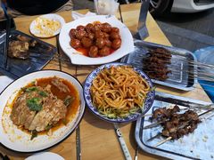-老兰家传统烧烤炒菜泡馍(小南门店)