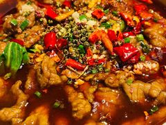 水煮牛肉-小河盐帮·私家菜·烤鸭(三元桥·霄云路店)