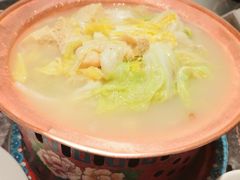 白菜叶炖冻豆腐肉-新乾隆酒楼(帝景园店)