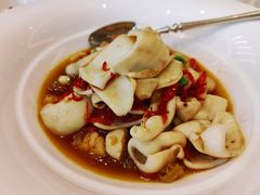 小炒虎斑墨鱼片-人间采蜜(海信广场店)